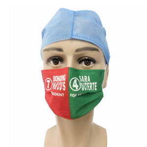 Одноразовая 3-слойная нетканая маска для лица Хирургическая маска