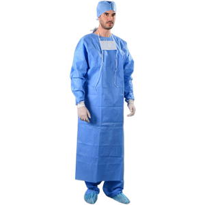 Устойчивый к жидкости стерилизованный хирургический халат для операционной